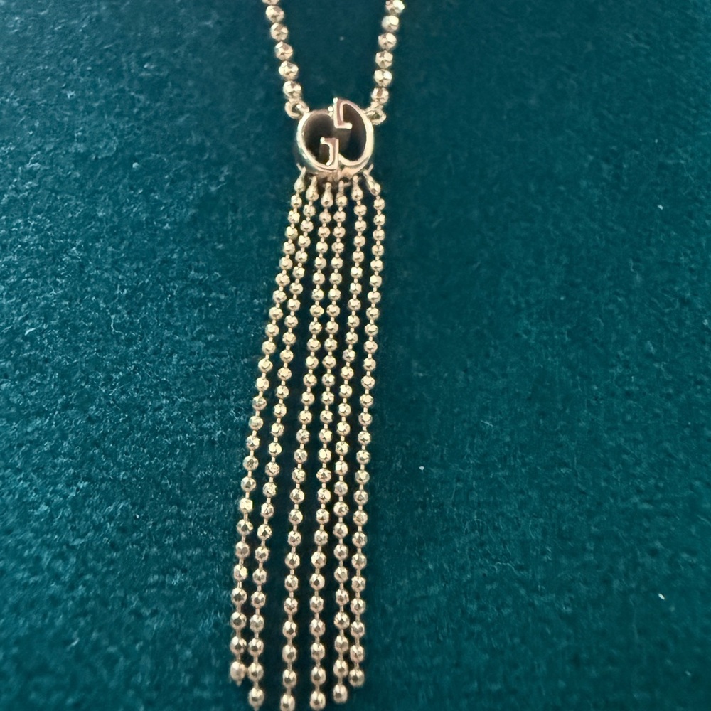 Gucci 18k Gold Tassel Necklace - Picture 7 of 13